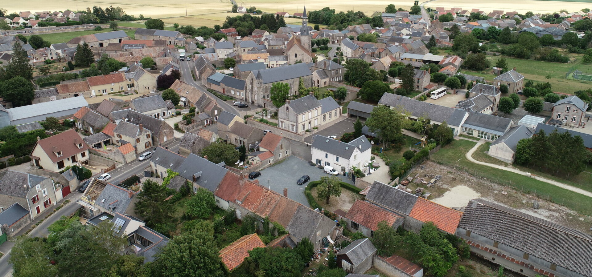 Mairie de Fresnay-Lévêque dans le 28 en Eure-et-Loir